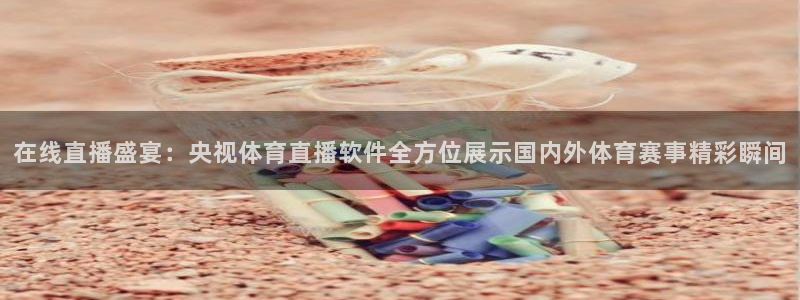 玩球app直播：在线直播盛宴：央视体育直播软件全方位展示国内外体育赛事精彩瞬间